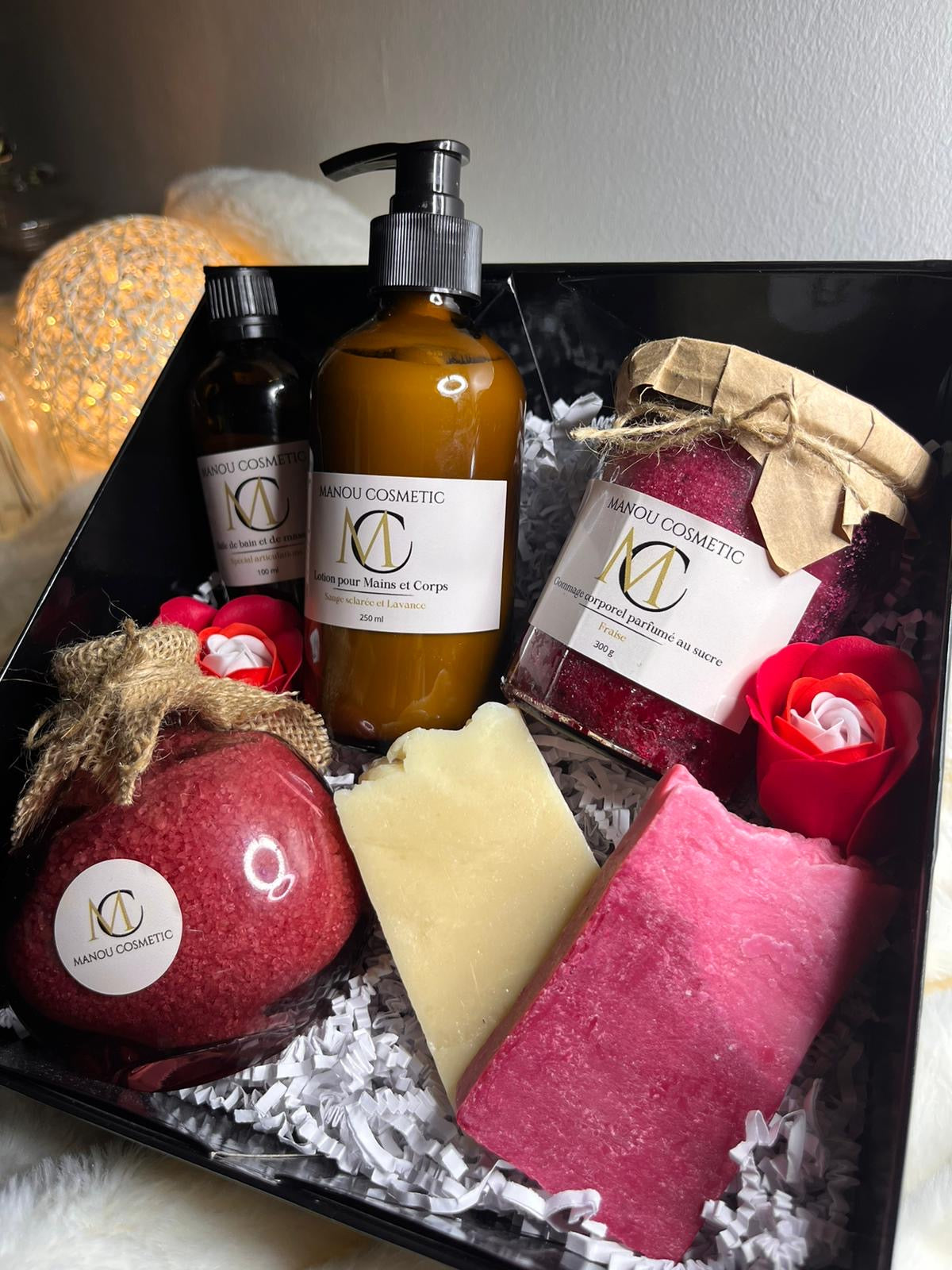 Coffret Rose bien-être